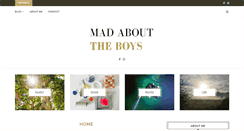 Desktop Screenshot of madabouttheboys.net